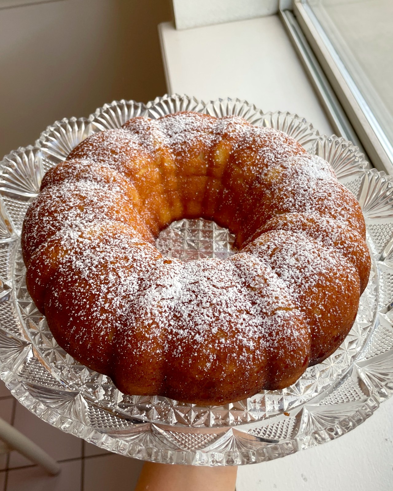 Lemon ricotta bundt